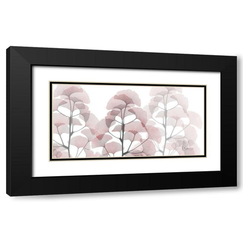 Plentiful Ginko Black Modern Wood Framed Art Print with Double Matting by Koetsier, Albert