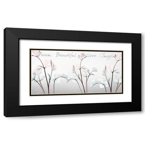 Neutral Passion Black Modern Wood Framed Art Print with Double Matting by Koetsier, Albert