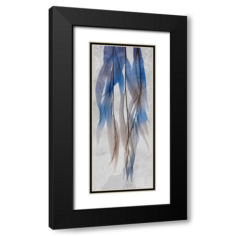 Neutral Growth 1 Black Modern Wood Framed Art Print with Double Matting by Koetsier, Albert