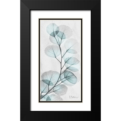 Eucalyptus Glow 1 Black Modern Wood Framed Art Print with Double Matting by Koetsier, Albert