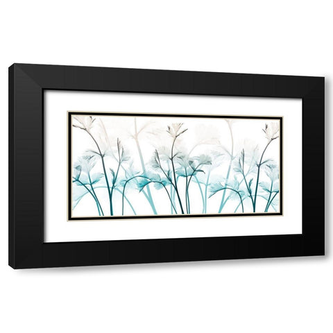 Amethyst Breeze 1 Black Modern Wood Framed Art Print with Double Matting by Koetsier, Albert