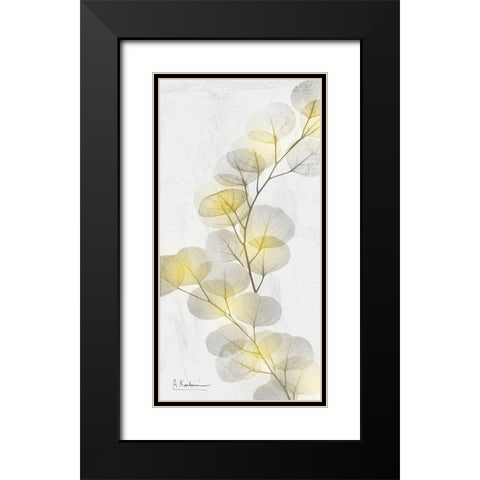 Eucalyptus Sunshine 2 Black Modern Wood Framed Art Print with Double Matting by Koetsier, Albert