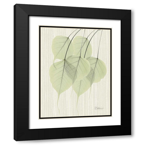 Bo Tree E158 Black Modern Wood Framed Art Print with Double Matting by Koetsier, Albert