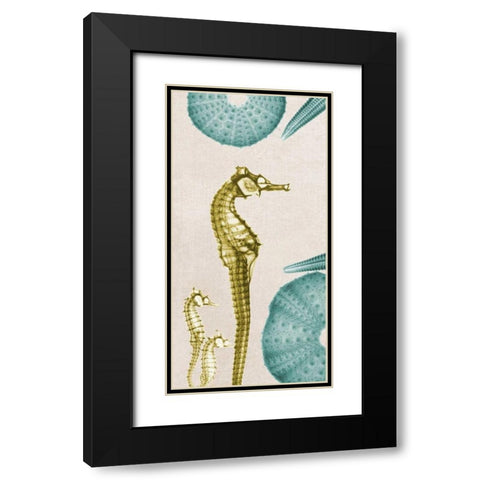 under The Sea 4 Black Modern Wood Framed Art Print with Double Matting by Koetsier, Albert