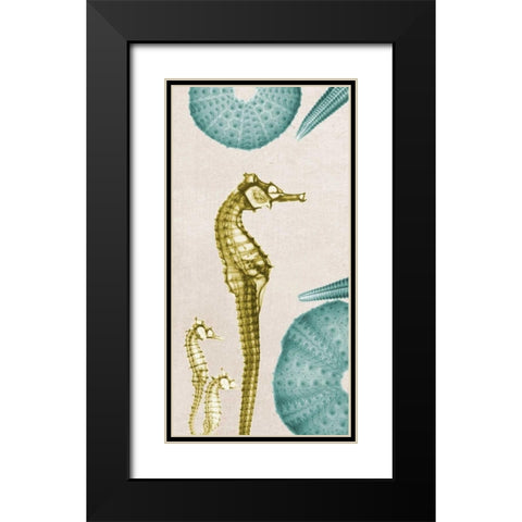 under The Sea 4 Black Modern Wood Framed Art Print with Double Matting by Koetsier, Albert