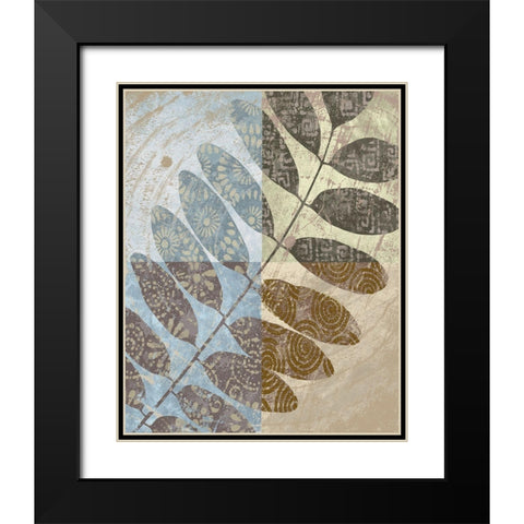 Branch of Life 2 Black Modern Wood Framed Art Print with Double Matting by Saunders, Alonzo