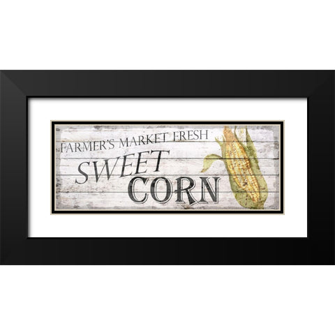 Farm Fresh Vegetables 1 Black Modern Wood Framed Art Print with Double Matting by Bailey, Ann