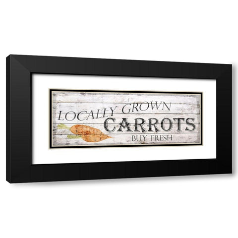 Farm Fresh Vegetables 4 Black Modern Wood Framed Art Print with Double Matting by Bailey, Ann