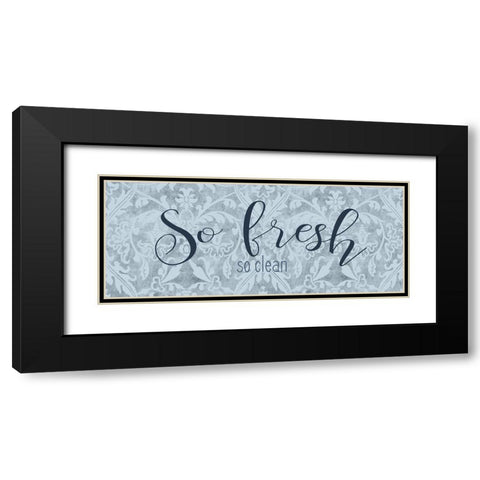 So Fresh Black Modern Wood Framed Art Print with Double Matting by Bailey, Ann