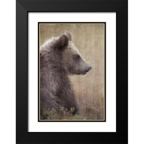 Contemplation Black Modern Wood Framed Art Print with Double Matting by Bailey, Ann