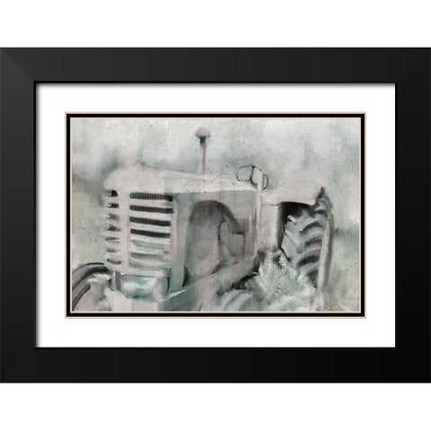 In the Field Black Modern Wood Framed Art Print with Double Matting by Bailey, Ann