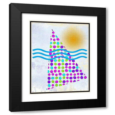 Sunny Day 1 Black Modern Wood Framed Art Print with Double Matting by Bailey, Ann