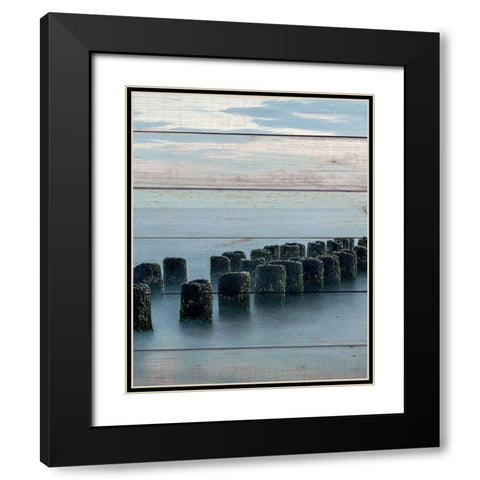 Endless Sea 2 Black Modern Wood Framed Art Print with Double Matting by Bailey, Ann