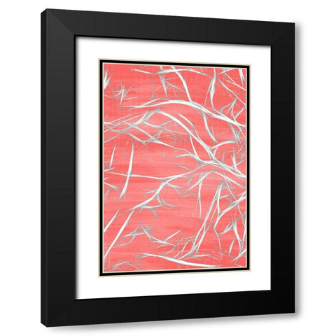 Nerves 1 Black Modern Wood Framed Art Print with Double Matting by Bailey, Ann