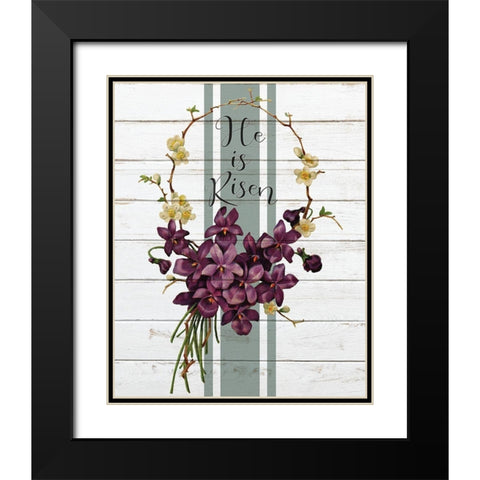 Vintage Easter 4 Black Modern Wood Framed Art Print with Double Matting by Bailey, Ann