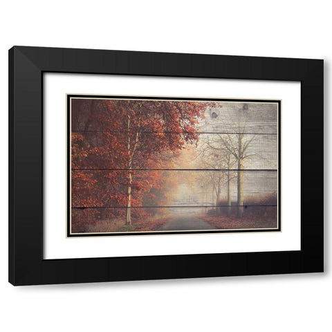 A Journey Black Modern Wood Framed Art Print with Double Matting by Bailey, Ann