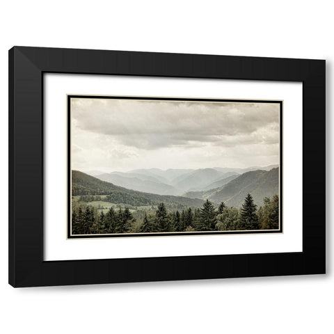 I Want to See Black Modern Wood Framed Art Print with Double Matting by Bailey, Ann