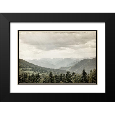 I Want to See Black Modern Wood Framed Art Print with Double Matting by Bailey, Ann