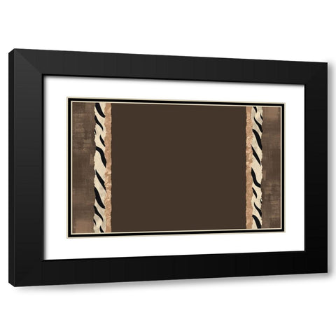 Exotic Safari 1 Black Modern Wood Framed Art Print with Double Matting by Bailey, Ann
