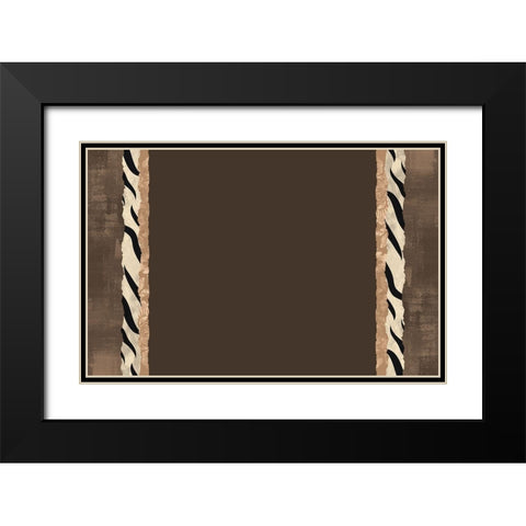 Exotic Safari 1 Black Modern Wood Framed Art Print with Double Matting by Bailey, Ann