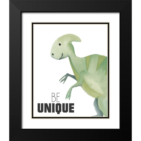 Stand Tall 3 Black Modern Wood Framed Art Print with Double Matting by Bailey, Ann