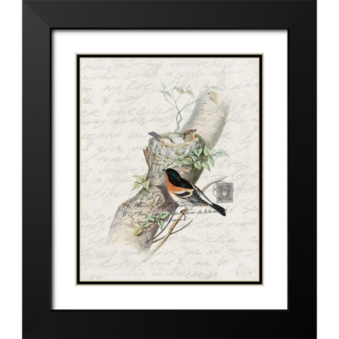 Nesting 3 Black Modern Wood Framed Art Print with Double Matting by Bailey, Ann