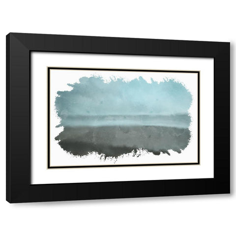 Dusky Beach Black Modern Wood Framed Art Print with Double Matting by Bailey, Ann