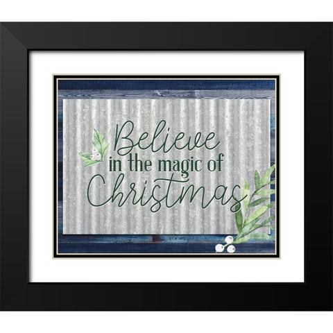 Magic Of Black Modern Wood Framed Art Print with Double Matting by Bailey, Ann