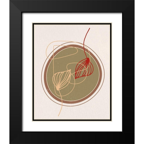 Rock 2 Black Modern Wood Framed Art Print with Double Matting by Bailey, Ann
