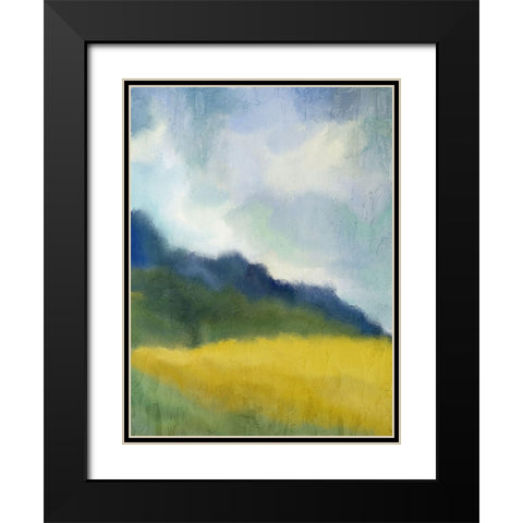 In the Hills Black Modern Wood Framed Art Print with Double Matting by Bailey, Ann