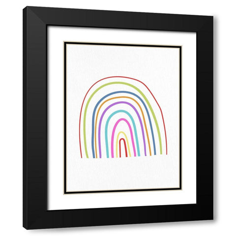 I Am Smart 1 Black Modern Wood Framed Art Print with Double Matting by Bailey, Ann