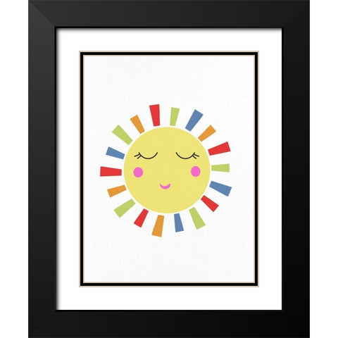 I Am Smart 3 Black Modern Wood Framed Art Print with Double Matting by Bailey, Ann