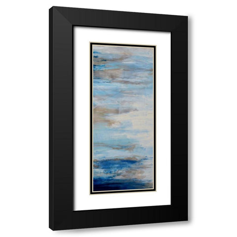Heavenly 1 Black Modern Wood Framed Art Print with Double Matting by Bilotta, Barbara