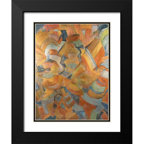 The City That Never Sleeps Black Modern Wood Framed Art Print with Double Matting by Bilotta, Barbara
