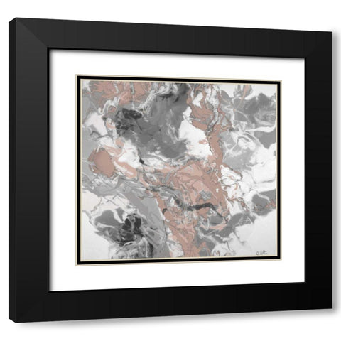 Hushed Concord Black Modern Wood Framed Art Print with Double Matting by Bilotta, Barbara