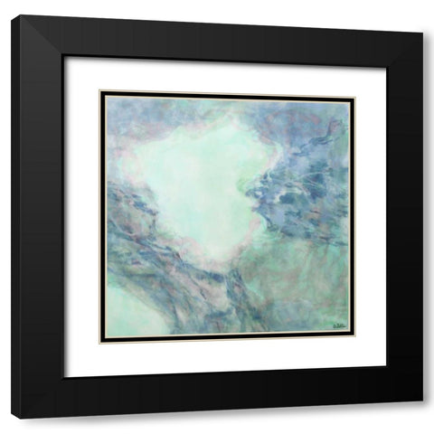 Centrifuge Black Modern Wood Framed Art Print with Double Matting by Bilotta, Barbara