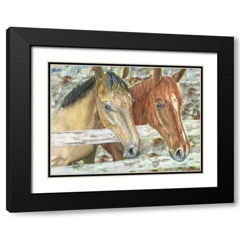 Phoenix and Sadona 600 Black Modern Wood Framed Art Print with Double Matting by Dyer, Beverly