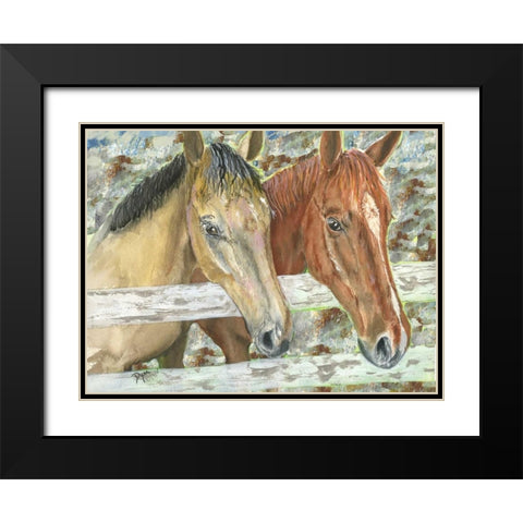 Phoenix and Sadona 600 Black Modern Wood Framed Art Print with Double Matting by Dyer, Beverly