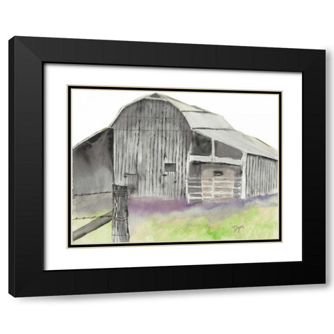 The Gray Barn Black Modern Wood Framed Art Print with Double Matting by Dyer, Beverly