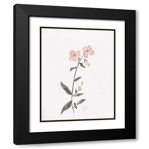 Wildflower Organics II Black Modern Wood Framed Art Print with Double Matting by Kimberly, Allen