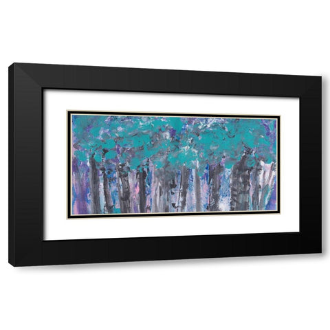 Passing Time Black Modern Wood Framed Art Print with Double Matting by Dyer, Beverly