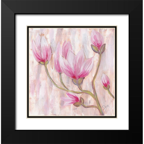 ulip Tree 1 Black Modern Wood Framed Art Print with Double Matting by Dyer, Beverly