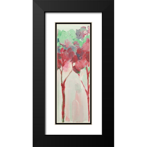 Woodhaven Forest 1 Black Modern Wood Framed Art Print with Double Matting by Boho Hue Studio