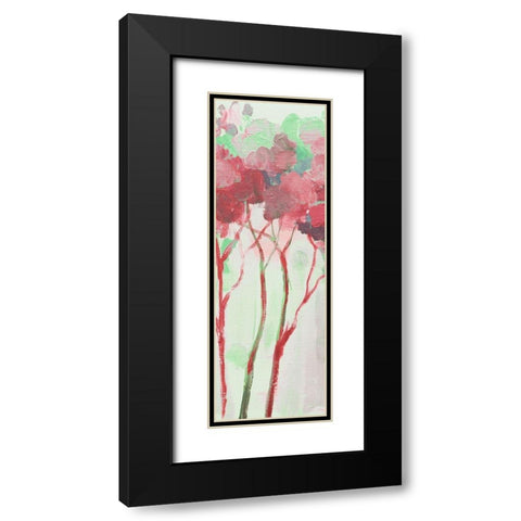 Woodhaven Forest 2 Black Modern Wood Framed Art Print with Double Matting by Boho Hue Studio