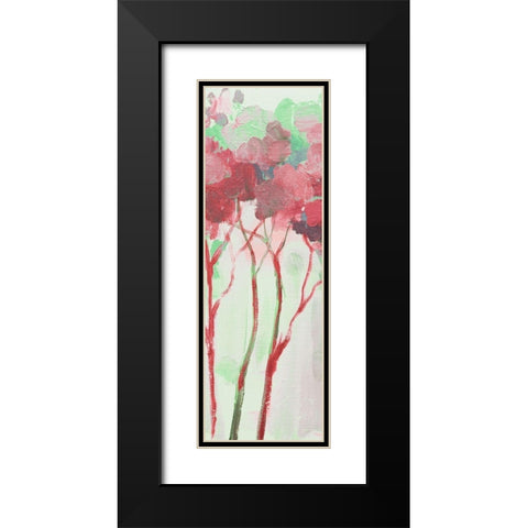 Woodhaven Forest 2 Black Modern Wood Framed Art Print with Double Matting by Boho Hue Studio
