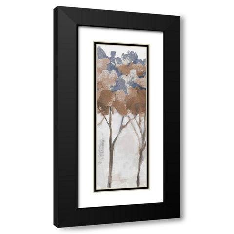 Woodland Forest 3 Black Modern Wood Framed Art Print with Double Matting by Boho Hue Studio