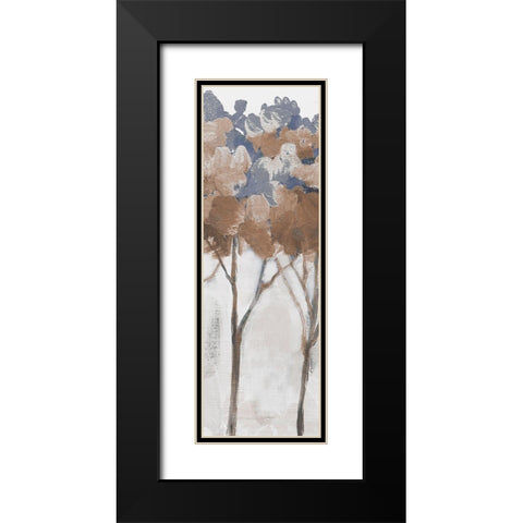 Woodland Forest 3 Black Modern Wood Framed Art Print with Double Matting by Boho Hue Studio