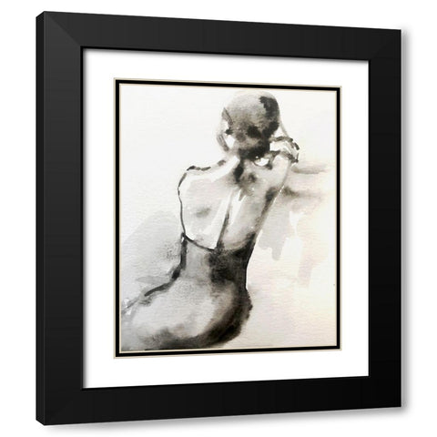 Waiting Close-Up Black Modern Wood Framed Art Print with Double Matting by Boho Hue Studio