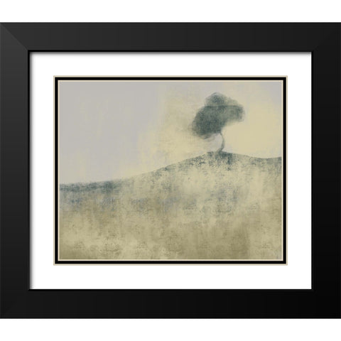 Neutral Tree Black Modern Wood Framed Art Print with Double Matting by Boho Hue Studio