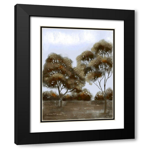 Cloudy Safari 1 Black Modern Wood Framed Art Print with Double Matting by Boho Hue Studio